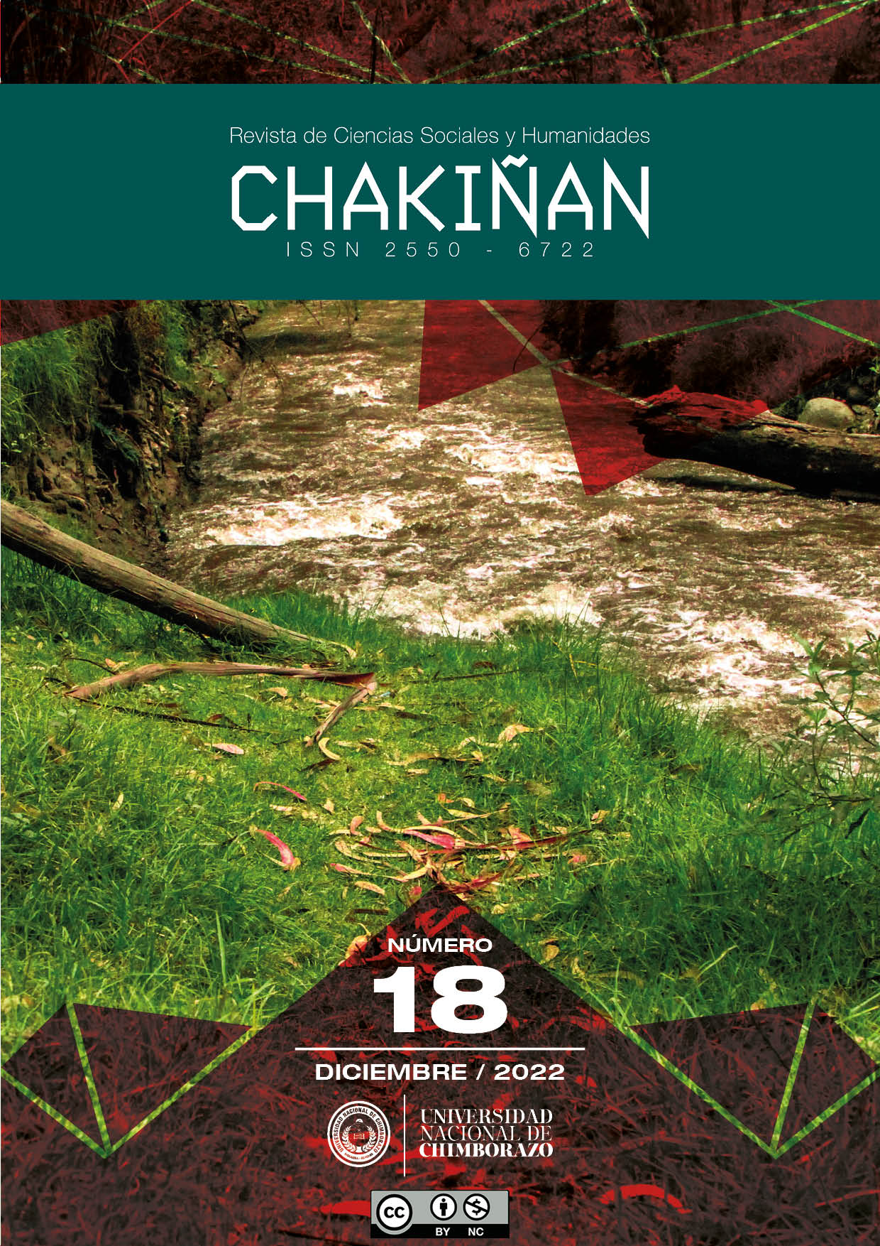 Portada de Chakiñan, número 18, correspondiente a diciembre de 2022